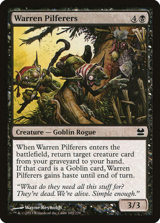 Warren Pilferers [Modern Masters] | Good Games North