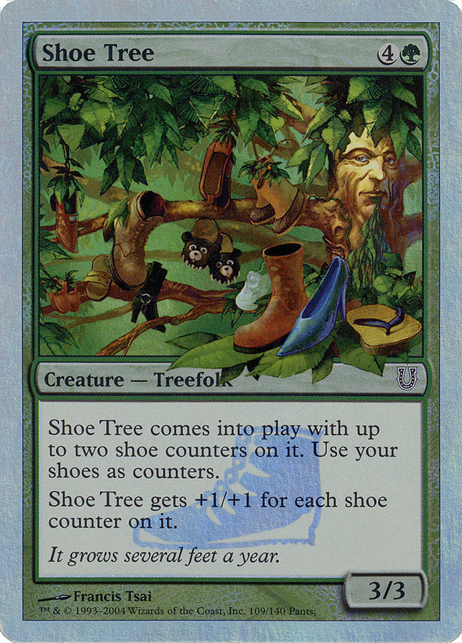 Shoe Tree (Alternate Foil) [Unhinged] | Good Games North