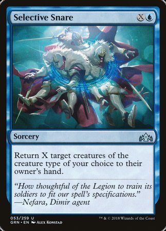 Selective Snare [Guilds of Ravnica] | Good Games North