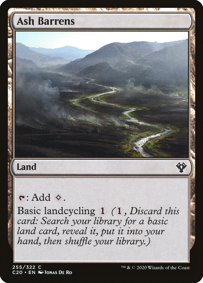 Ash Barrens [Commander 2020] | Good Games North