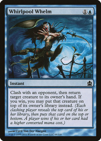 Whirlpool Whelm [Commander 2011] | Good Games North