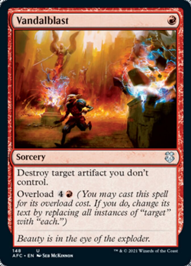 Vandalblast [Dungeons & Dragons: Adventures in the Forgotten Realms Commander] | Good Games North