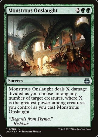 Monstrous Onslaught [Aether Revolt] | Good Games North