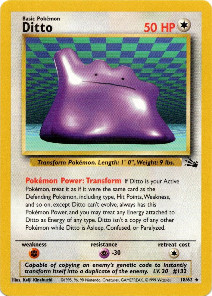 Ditto (18/62) [Fossil Unlimited] | Good Games North