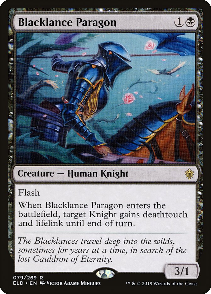 Blacklance Paragon [Throne of Eldraine] | Good Games North