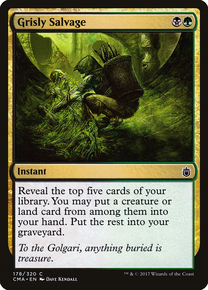 Grisly Salvage [Commander Anthology] | Good Games North