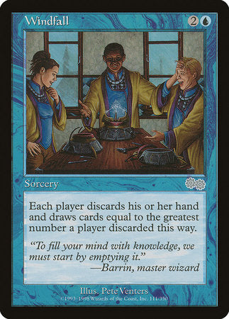 Windfall [Urza's Saga] | Good Games North