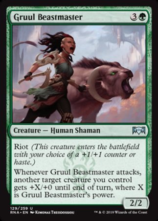 Gruul Beastmaster [Ravnica Allegiance] | Good Games North