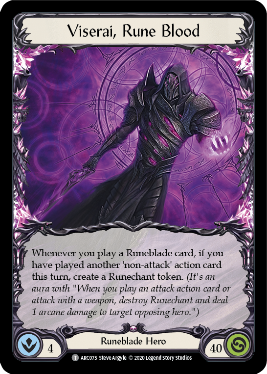 Viserai // Viserai, Rune Blood [U-ARC076 // U-ARC075] Unlimited Normal | Good Games North