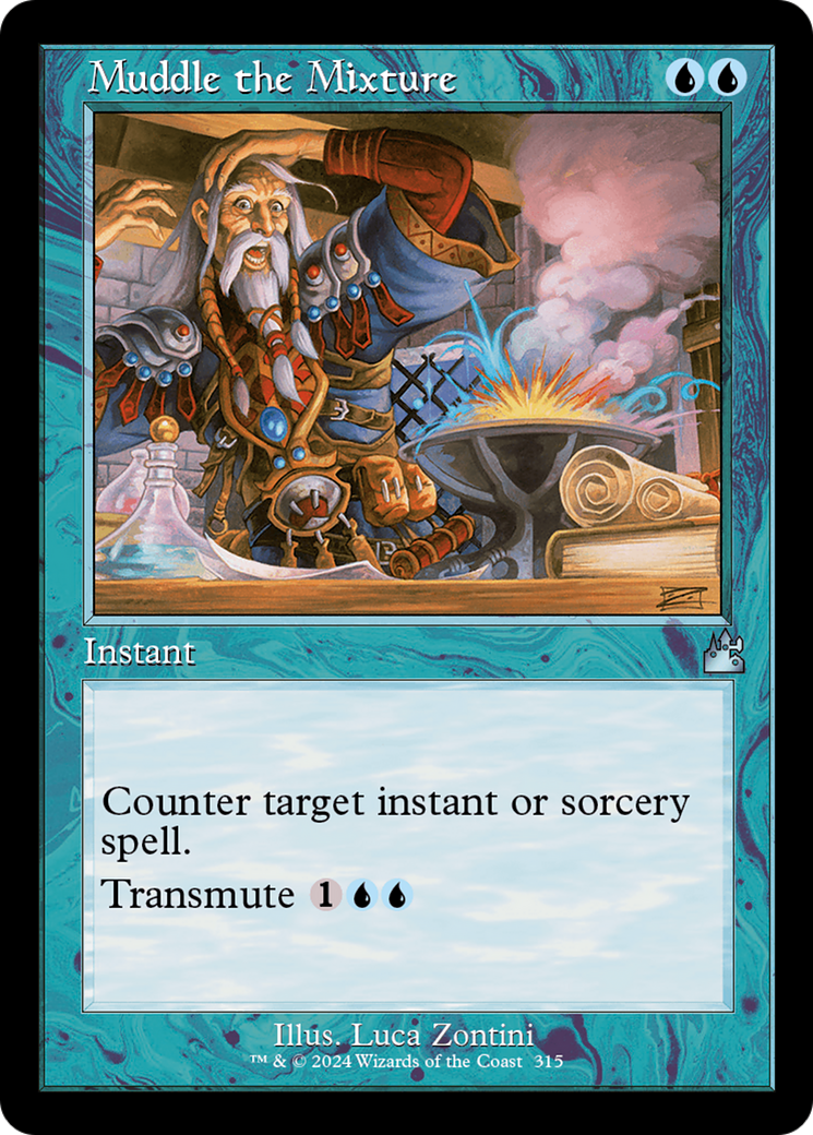 Muddle the Mixture (Retro Frame) [Ravnica Remastered] | Good Games North