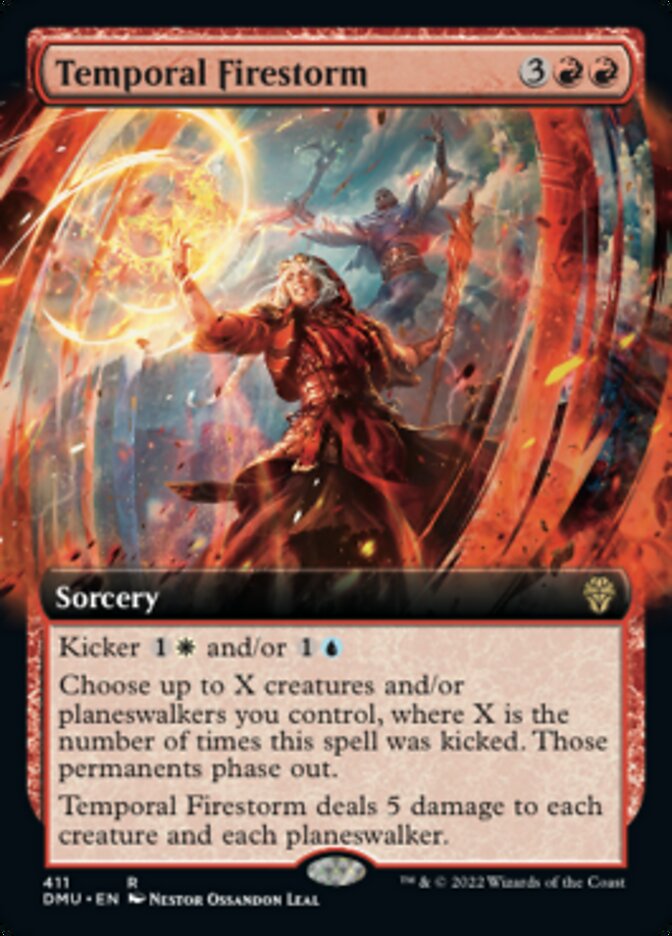 Temporal Firestorm (Extended Art) [Dominaria United] | Good Games North