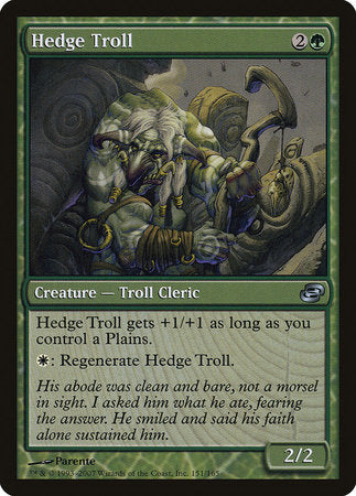 Hedge Troll [Planar Chaos] | Good Games North