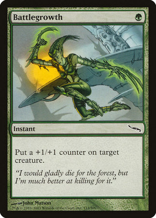 Battlegrowth [Mirrodin] | Good Games North