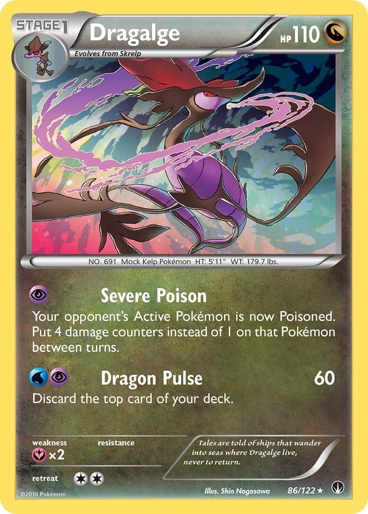Dragalge (86/122) [XY: BREAKpoint] | Good Games North