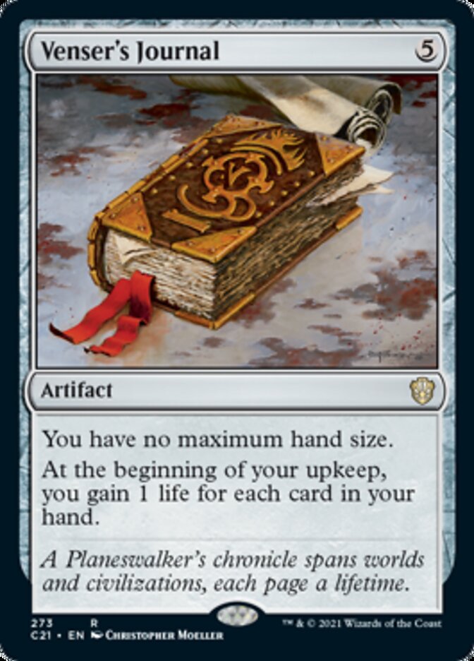 Venser's Journal [Commander 2021] | Good Games North