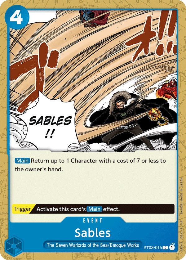 Sables [Starter Deck: The Seven Warlords of The Sea] | Good Games North