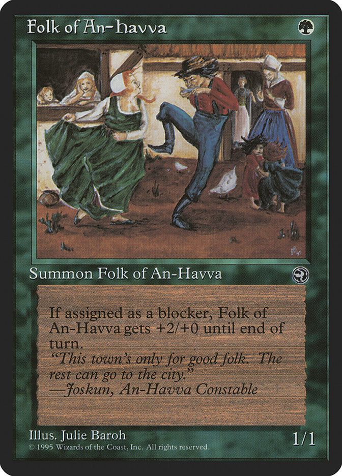 Folk of An-Havva (Joskun Flavor Text) [Homelands] | Good Games North