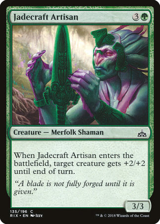 Jadecraft Artisan [Rivals of Ixalan] | Good Games North