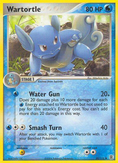 Wartortle (50/112) [EX: FireRed & LeafGreen] | Good Games North
