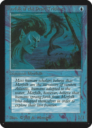 Merfolk of the Pearl Trident [Limited Edition Alpha] | Good Games North