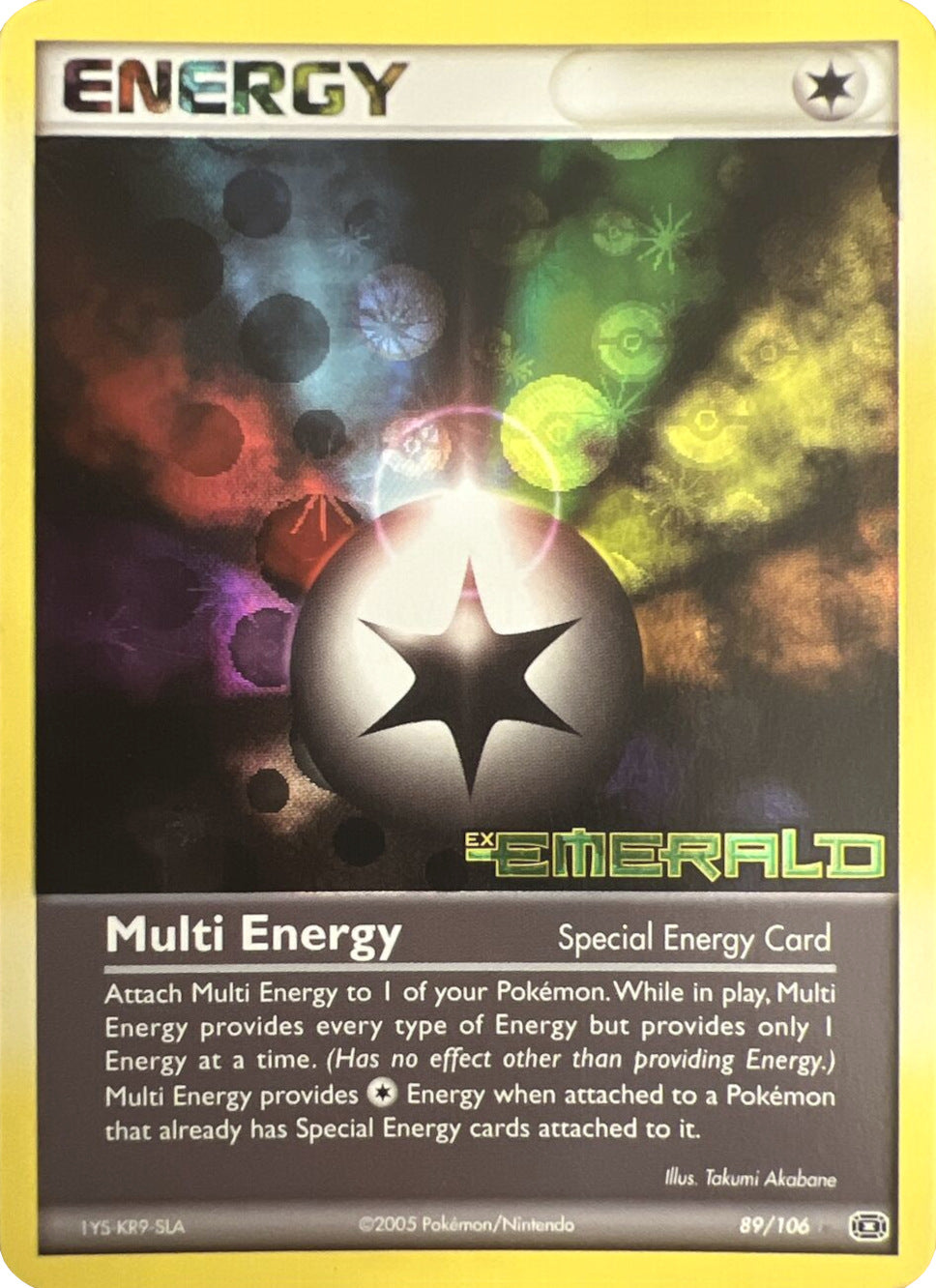 Multi Energy (89/106) (Stamped) [EX: Emerald] | Good Games North