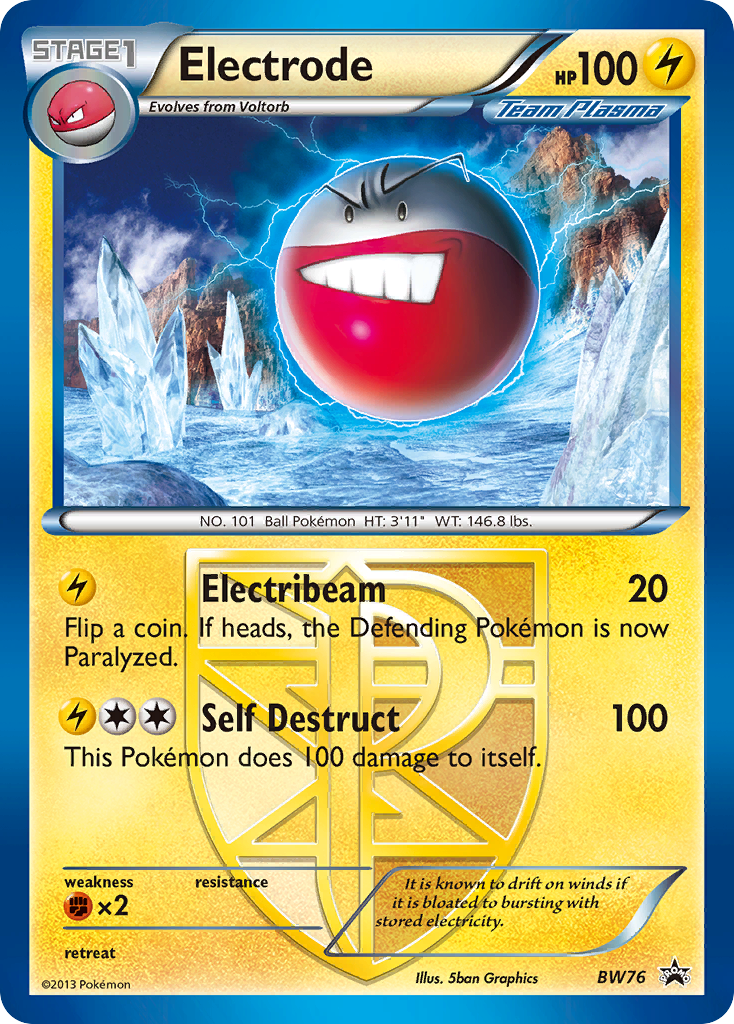 Electrode (BW76) [Black & White: Black Star Promos] | Good Games North