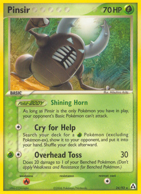 Pinsir (24/92) [EX: Legend Maker] | Good Games North