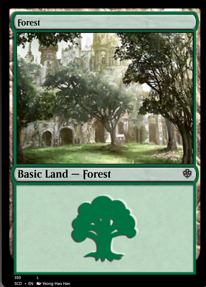 Forest (350) [Starter Commander Decks] | Good Games North