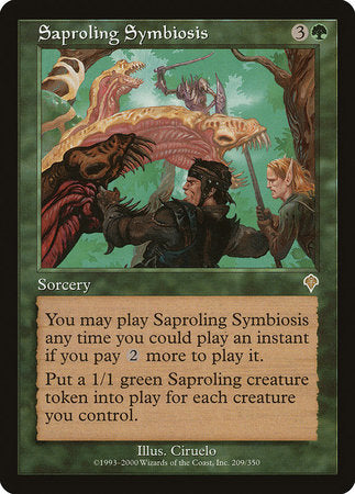 Saproling Symbiosis [Invasion] | Good Games North