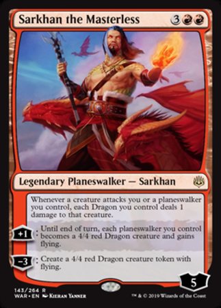 Sarkhan the Masterless [War of the Spark] | Good Games North