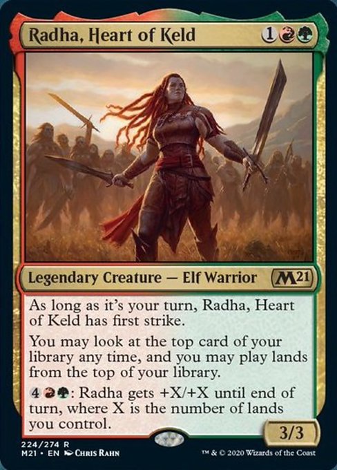 Radha, Heart of Keld [Core Set 2021] | Good Games North
