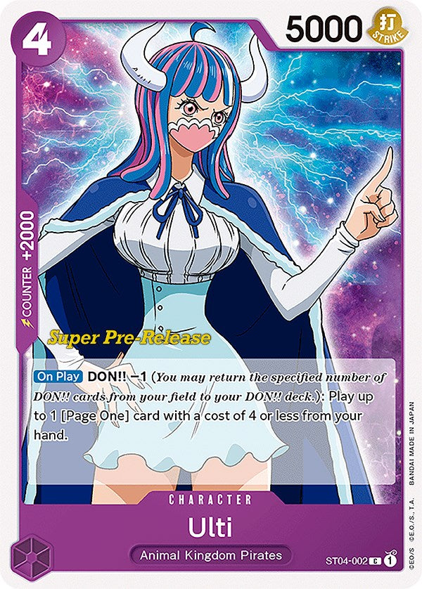 Ulti [Super Pre-Release Starter Deck: Animal Kingdom Pirates] | Good Games North