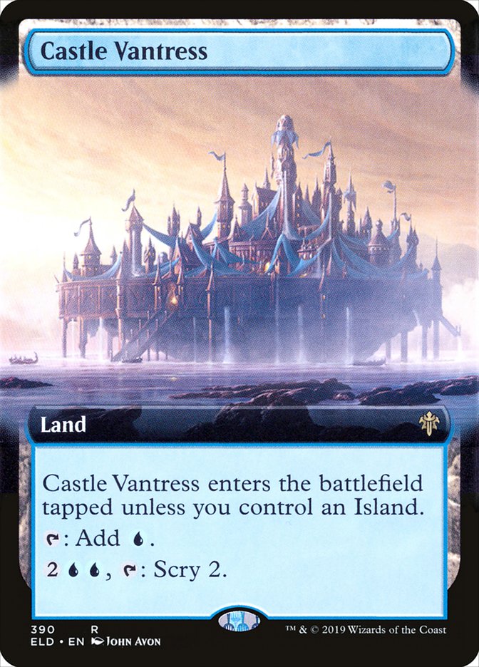 Castle Vantress (Extended Art) [Throne of Eldraine] | Good Games North