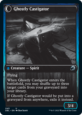 Covetous Castaway // Ghostly Castigator [Innistrad: Double Feature] | Good Games North