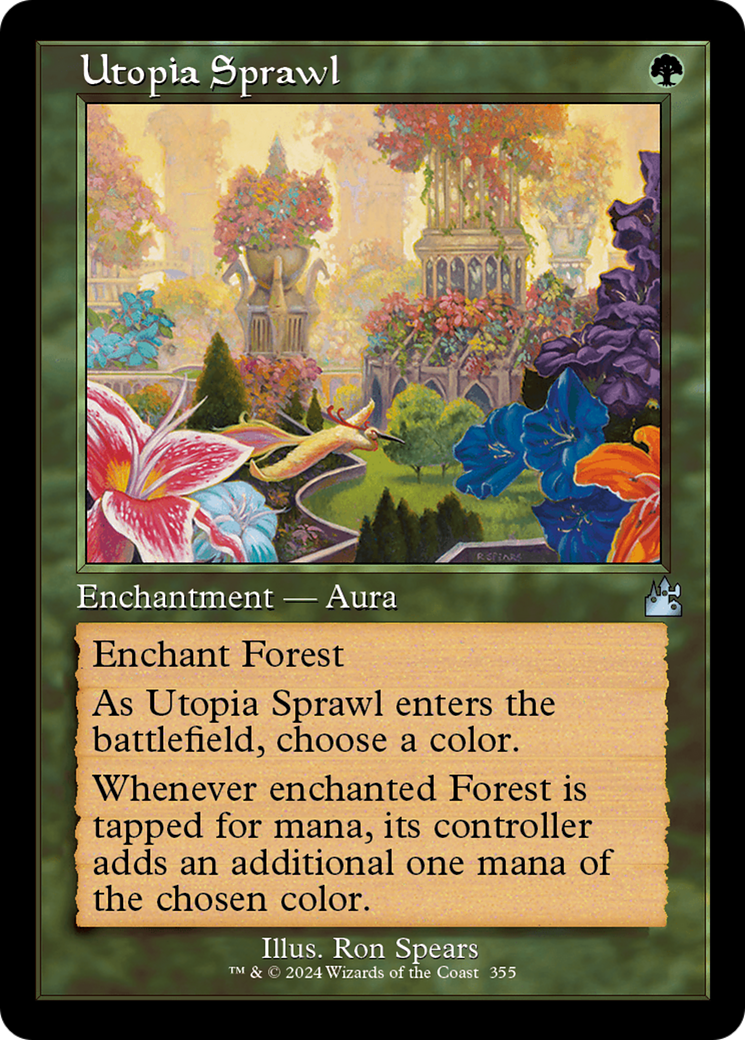 Utopia Sprawl (Retro Frame) [Ravnica Remastered] | Good Games North