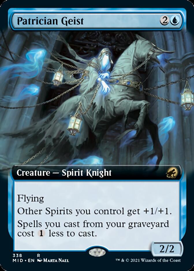 Patrician Geist (Extended) [Innistrad: Midnight Hunt] | Good Games North
