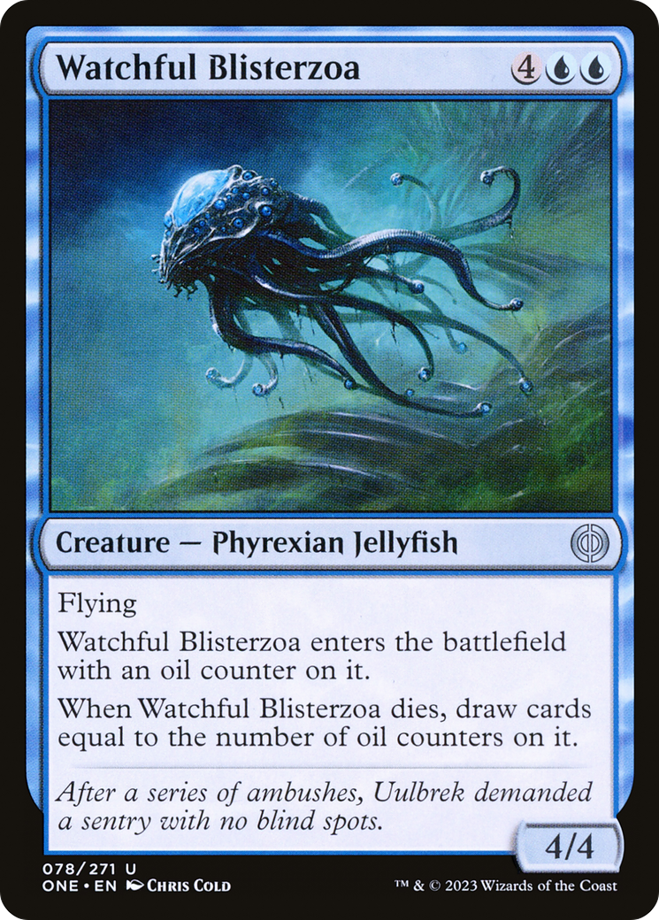 Watchful Blisterzoa [Phyrexia: All Will Be One] | Good Games North