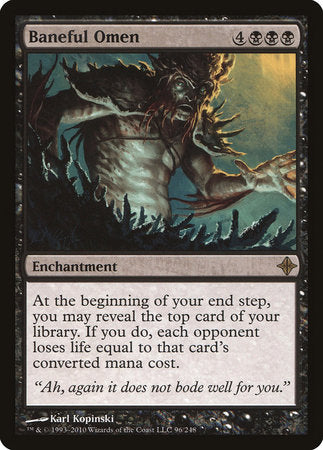 Baneful Omen [Rise of the Eldrazi] | Good Games North