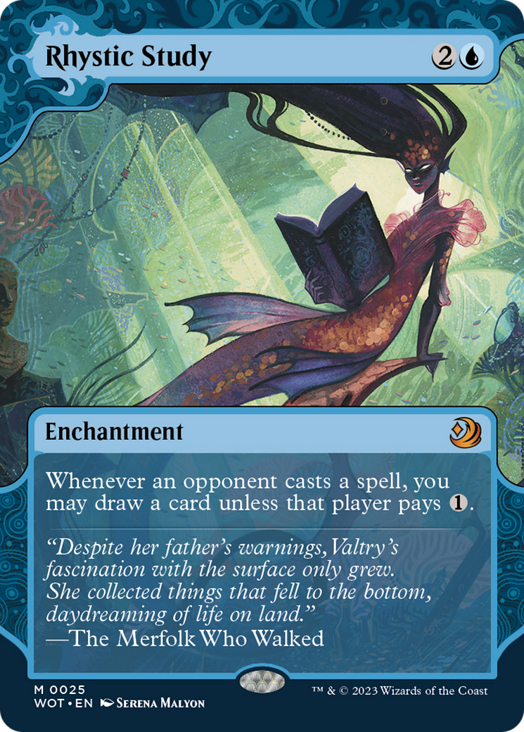 Rhystic Study [Wilds of Eldraine: Enchanting Tales] | Good Games North