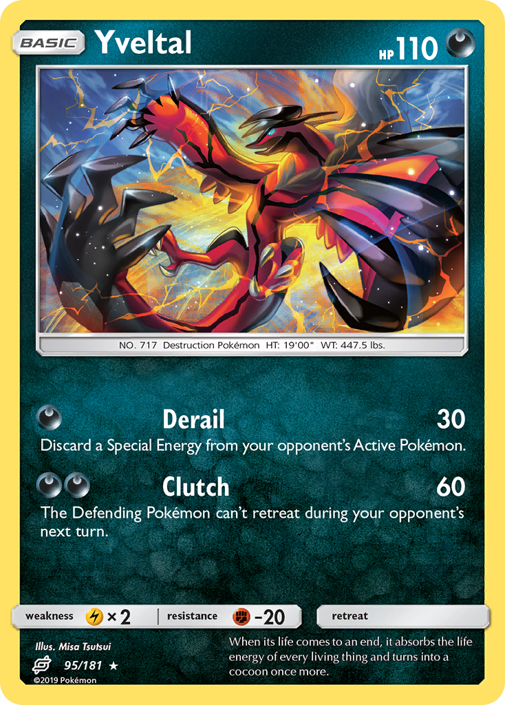 Yveltal (95/181) [Sun & Moon: Team Up] | Good Games North