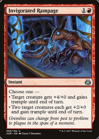 Invigorated Rampage [Aether Revolt] | Good Games North