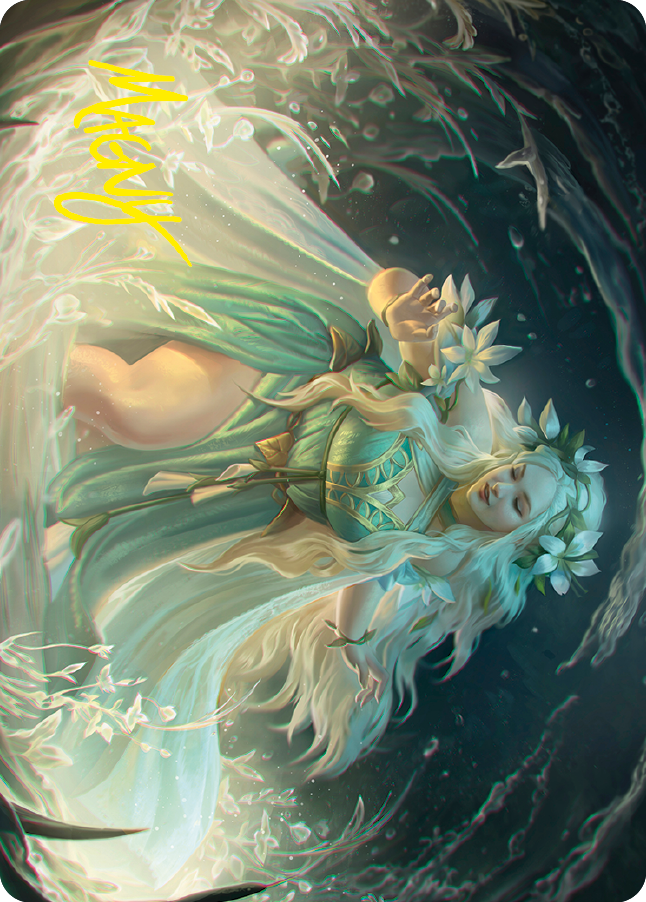 Goldberry, River-Daughter Art Card (Gold-Stamped Signature) [The Lord of the Rings: Tales of Middle-earth Art Series] | Good Games North