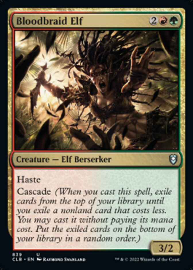 Bloodbraid Elf [Commander Legends: Battle for Baldur's Gate] | Good Games North