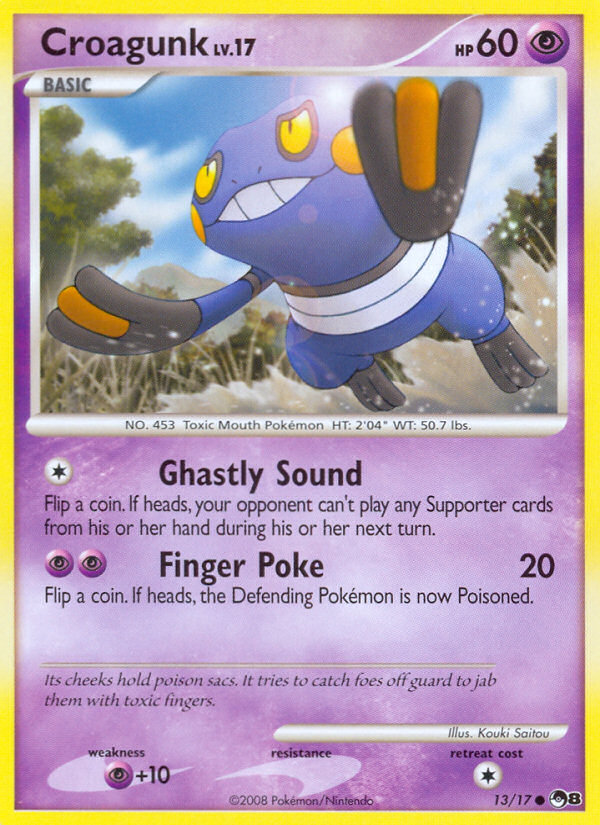 Croagunk (13/17) [POP Series 8] | Good Games North