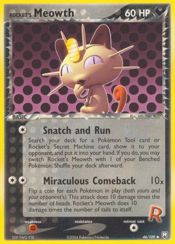 Rocket's Meowth (46/109) [EX: Team Rocket Returns] | Good Games North