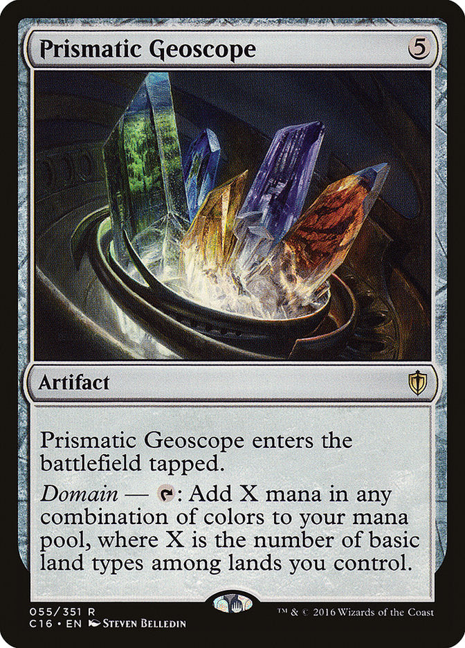 Prismatic Geoscope [Commander 2016] | Good Games North