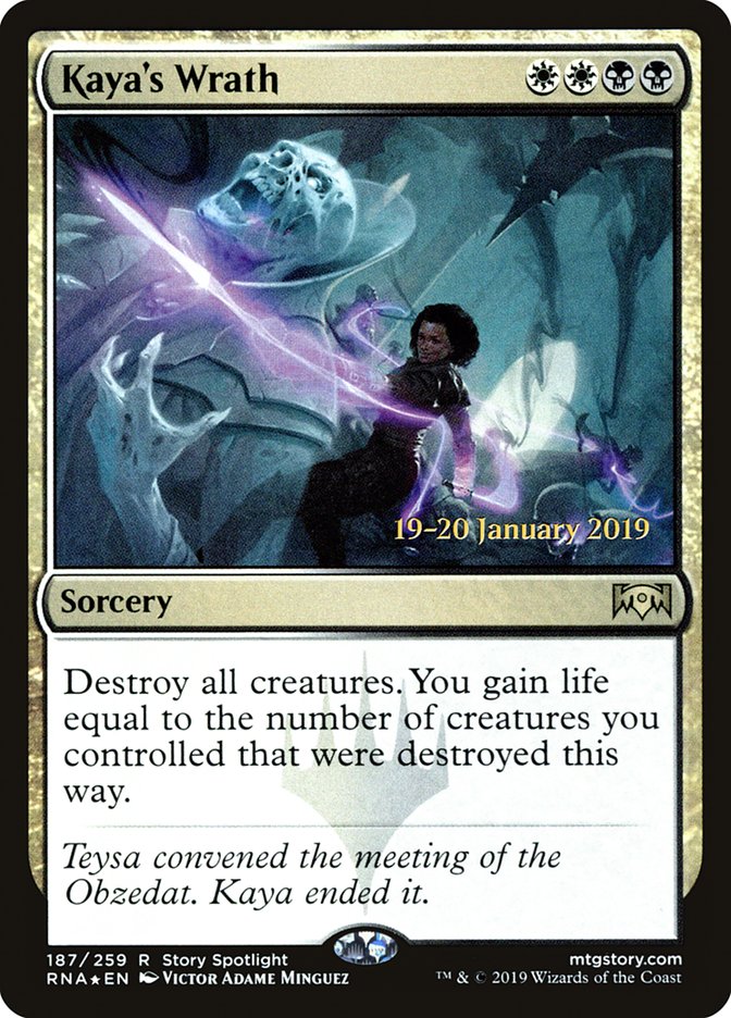 Kaya's Wrath [Ravnica Allegiance Prerelease Promos] | Good Games North