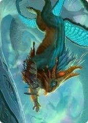 Toski, Bearer of Secrets Art Card [Kaldheim: Art Series] | Good Games North