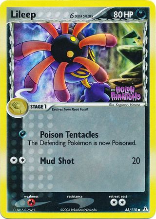 Lileep (68/110) (Delta Species) (Stamped) [EX: Holon Phantoms] | Good Games North