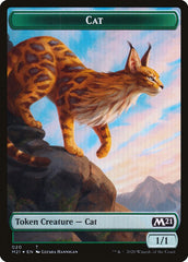 Beast // Cat (020) Double-sided Token [Core Set 2021 Tokens] | Good Games North